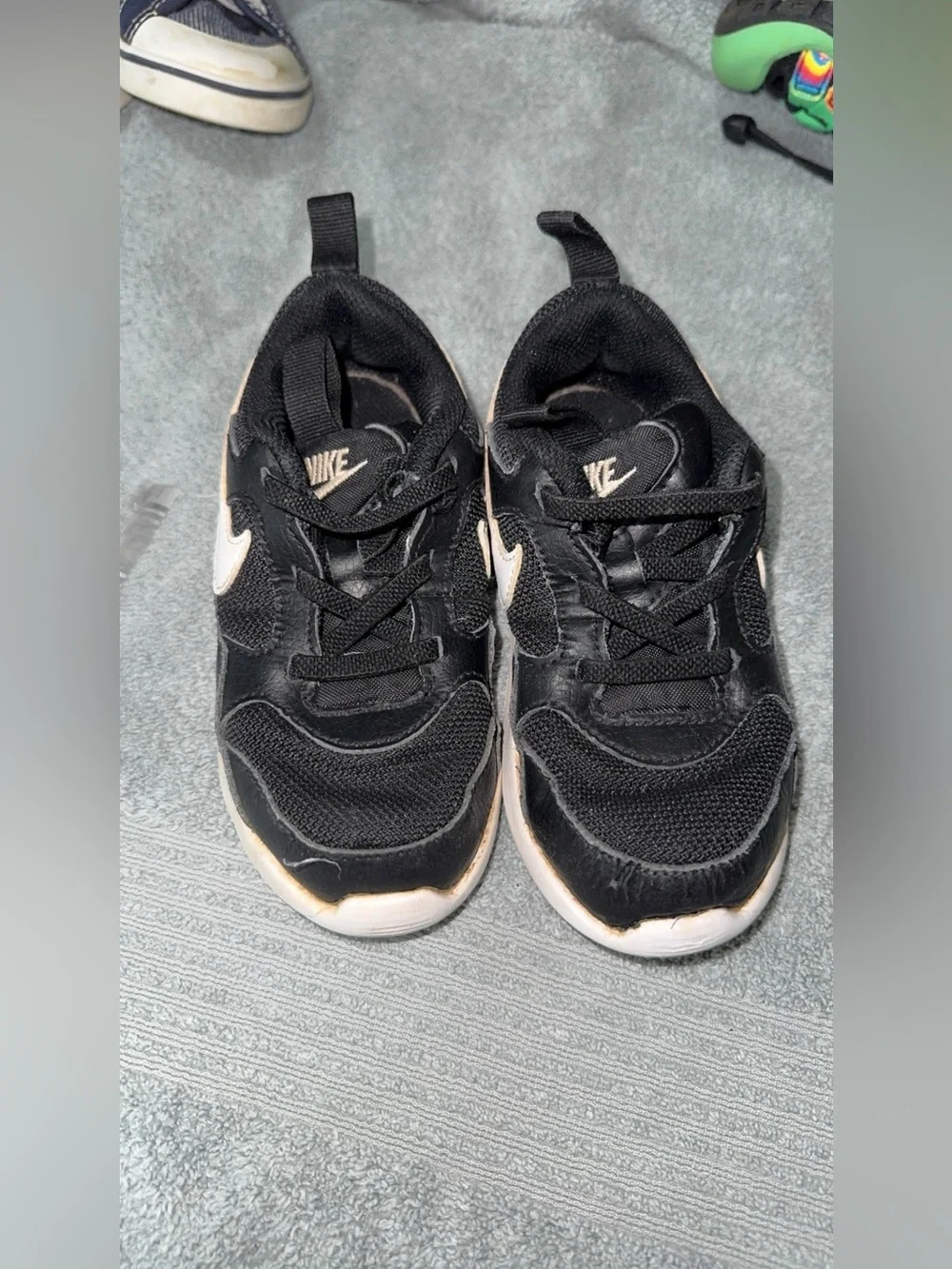 Nike Black and White Toddler Sneakers